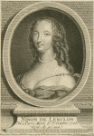 Ninon de Lenclos, 1620-1705.