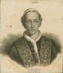 Leo XII, Pope, 1760-1829.