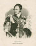 Léopold I, King of the Belgians, 1790-1865.