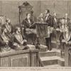 Installation of Prince Leopold as Grand Master of the Oxfordshire Freemasons in the Sheldonian Theatre, Oxford