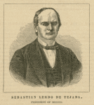Sebastian Lerdo de Tejada, 1823-1889.