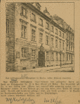 Das Lessinghaus am Königsthor in Berlin, dessen Abbruch bevorsteht
