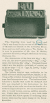 The branding iron, used by Lewis and Clark, was found in 1892 on one of the Sepulchre or Memaloose Islands in the Columbia River, three and one-half miles above The Dalles....