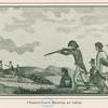 Captain Lewis shooting an Indian