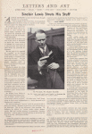 Sinclair Lewis, 1885-1951.
