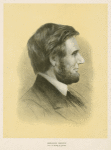 Abraham Lincoln from an etching by Johnson