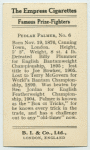 Pedlar Palmer.
