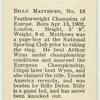 Billy Matthews.