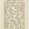 Tommy Burns.