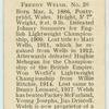 Freddy Welsh.