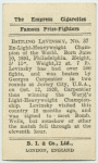 Battling Levinsky.