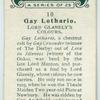 Gay Lothario.