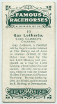 Gay Lothario.