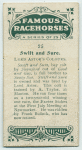 Swift and Sure.