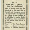 Call Boy.
