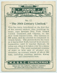 "The 20th Century Limited."