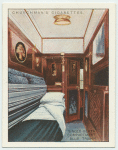 Single-berth compartment, "The Blue Train."