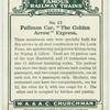 Pullman car, "The Golden Arrow" Express.