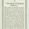 "The Hook of Holland Express."