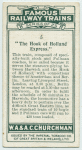 "The Hook of Holland Express."