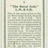 "The Royal Scot,"  L.M. & S.R.