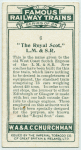"The Royal Scot,"  L.M. & S.R.
