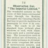 Observation car, "The Imperial Limited."
