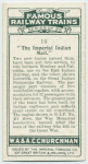 "The Imperial Indian Mait."