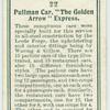 Pullman car, "The Golden Arrow" Express.