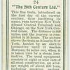 "The 20th Century Ltd."