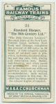 Standard sleeper, "The 20th Century Ltd."