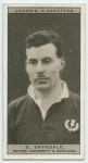 D. Drysdale, Oxford University and Scotland. (Rugby Union.)