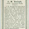 J. W. Brough, Leeds. (Northern Rugby League.)