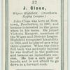 J. Close, Wigan Highfield. (Northern Rugby League.)
