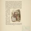 Historique cont. Illustration of nineteenth century fashions. Pattern of woman wearing a wide skirt.