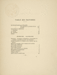 Table des matières. Pattern of butterfly