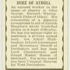 Duke of Atholl.