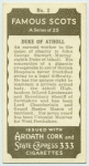 Duke of Atholl.