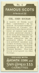Col. John Buchan.