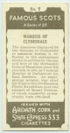 Marquis of Clydesdale.