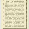 Sir Iain Coloquhoun.