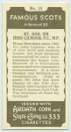 R. Hon. Sir John Gilmour, P.C. M.P.
