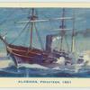 The "Alabama" privateer, 1861.