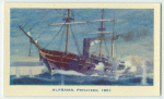 The "Alabama" privateer, 1861.