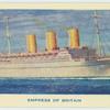 The "Empress of Britain".