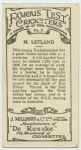 M. Leyland.