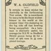 W. A. Oldfield.