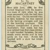 C.G. Macartney.