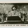 The Lying-in-State of King George V.
