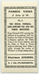 The Royal Funeral King Edward VIII and his three brothers.